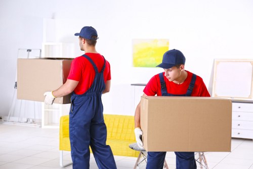 Local removal team preparing a property move in Toscotland