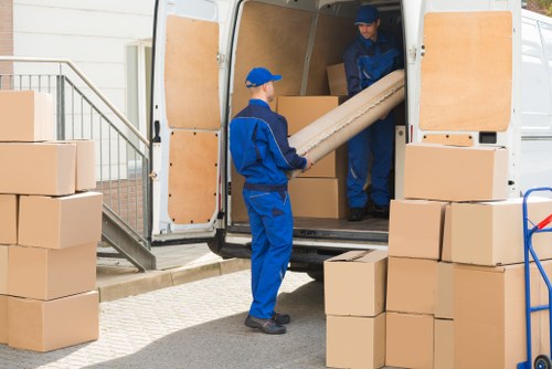 Local office removals team planning a business move in Toscotland