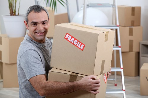 Local man and van vehicle ready for a move in Toscotland