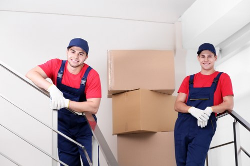 Careful handling of household items during a Toscotland relocation